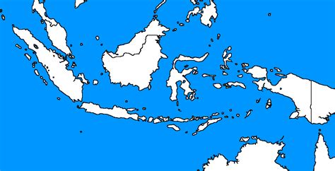 Blank map of Indonesia by DinoSpain on DeviantArt