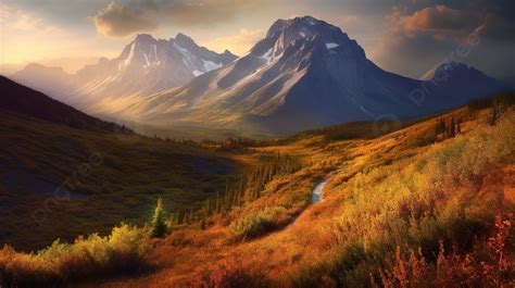 Wallpaper Alaska With Mountains Background, Mountains Beautiful ...