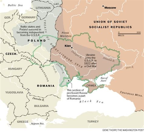 Maps: How Ukraine became Ukraine - The Washington Post