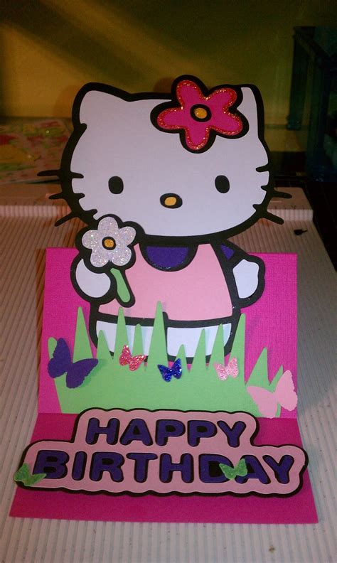 Pam'sPaperPassion: Hello Kitty Birthday Card