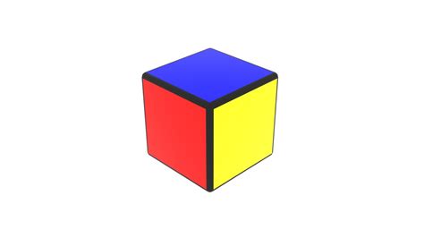 3D model Rubiks Cube 1x1x1 - TurboSquid 1824977