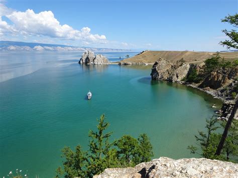 Cove with Shamans Rock Olkhon Island Lake Baikal Russia | Flickr