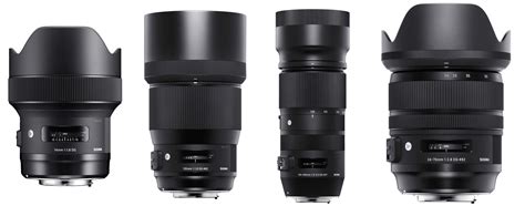 Sigma officially presents four new lenses: an ART zoom, two ART primes, and a Contemporary zoom