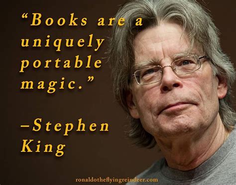 #quoteoftheday #Inspiration Books are a uniquely portable magic. # ...