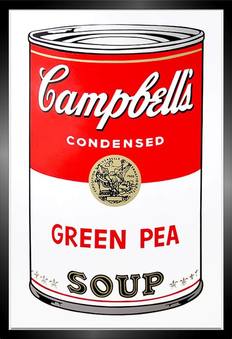 Andy Warhol, Green Pea, from Campbell's Soup I, 1968, Screen Print (S)