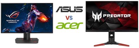 ASUS vs Acer Monitors: Which is Better? - VSearch