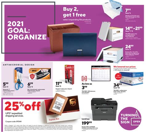 Staples Weekly Ad January 3 - January 9, 2021