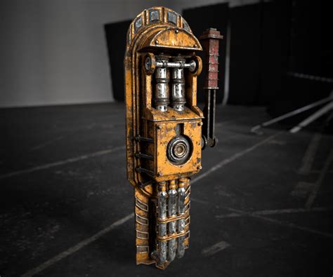 Steampunk Lever by Emil Skriver | Sci-Fi | 3D | CGSociety | Steampunk, Art portfolio, Big ben