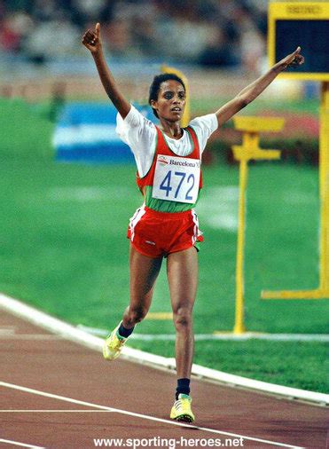 Derartu TULU - Biography of her athletics career in the 1990s. - Ethiopia