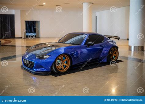 Modified Mazda MX-5 Miata in a Car Modification Show Editorial Stock Image - Image of september ...