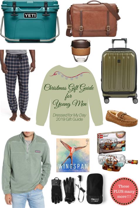 Christmas Gift Guide for Young Men - 2019 - Dressed for My Day