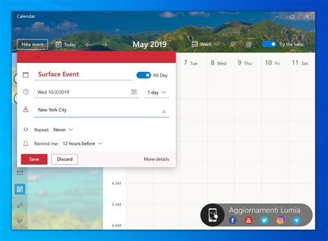 Screenshots leak of new Windows 10 Calendar app - Neowin