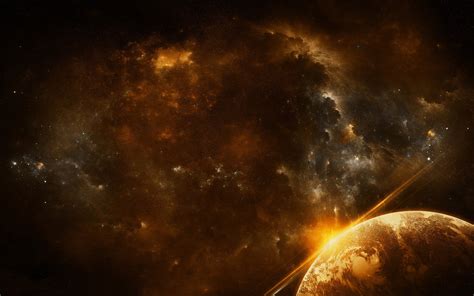 Space Nebula Planet wallpaper | 1920x1200 | #34620