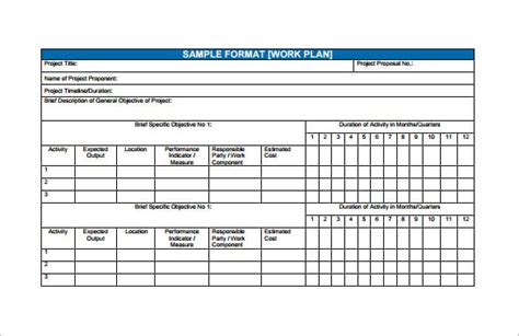 Financial Plan Template - 15+ Word, Excel, PDF Documents Download