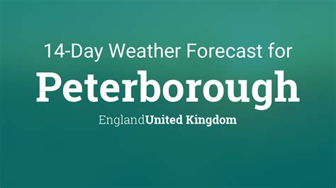 Peterborough, England, United Kingdom 14 day weather forecast