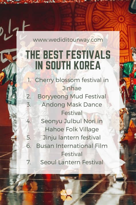 The 7 best South Korean festivals to experience in 2020