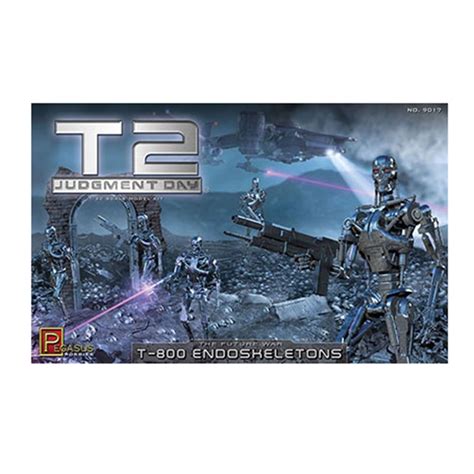 Pegasus Hobbies 1/32 Terminator T-800 Figure & Diorama Set PEG9017