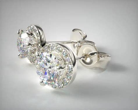 white-gold-earrings-james-allen | Jewelry Guide