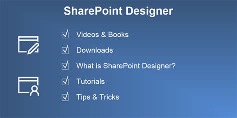 SharePoint Designer Tutorials, Tips and Tricks