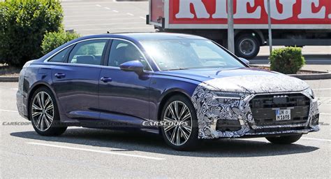 Facelifted 2023 Audi A6 Spied With Very Subtle Styling Updates | Carscoops