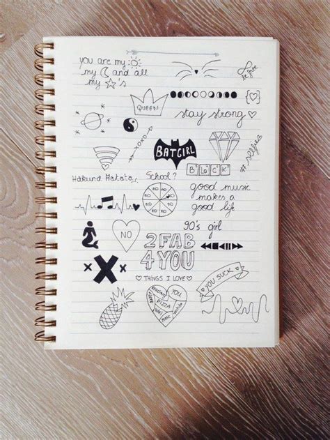 cute notebook doodles tumblr - Google Search | Inspirationen zum Malen - Zeichnen | Pinterest ...