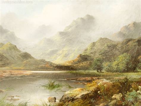 Antiques Atlas - Scottish Landscape Oil Painting Of Loch Awe C1903