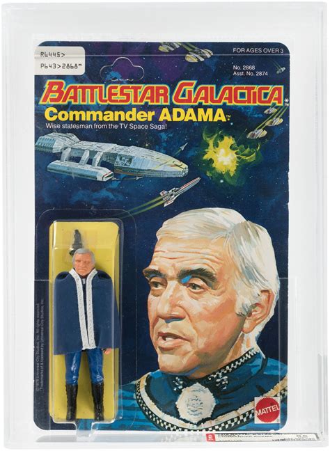 Hake's - "BATTLESTAR GALACTICA SERIES 1 COMMANDER ADAMA" AFA 85 NM+.