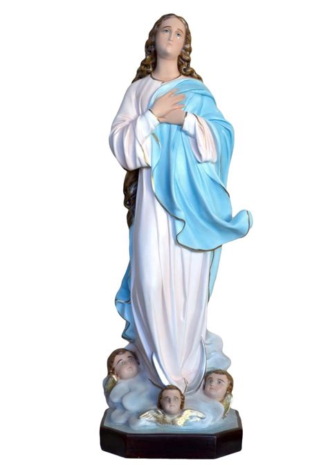 Virgin Mary assumption Murillo statue - Religious statues