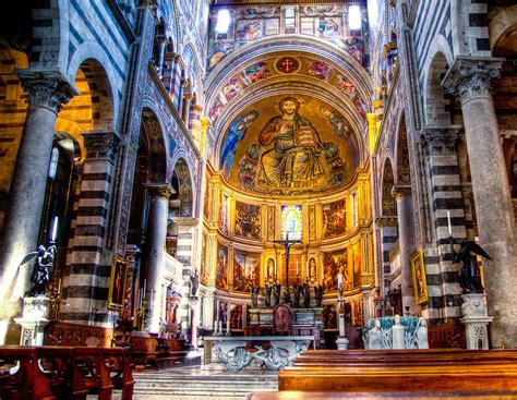 Interior Of Pisa Cathedral Photograph by Jon Berghoff