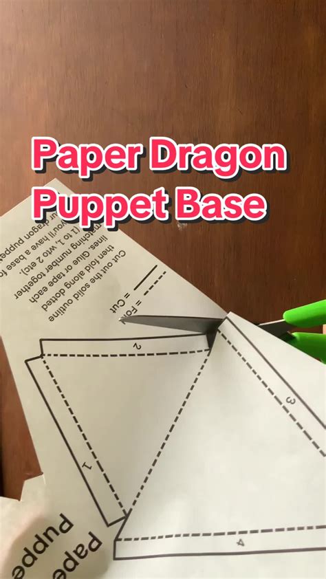 Dragon Puppet Printable in 2024 | Dragon puppet, Paper puppets, Puppet ...