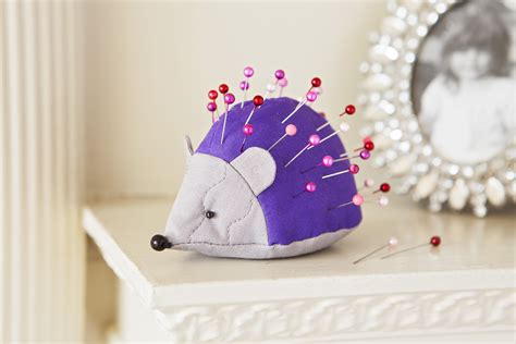 This little hedgehog pincushion is one of the up-coming projects in The Art of Quilting, isn't ...