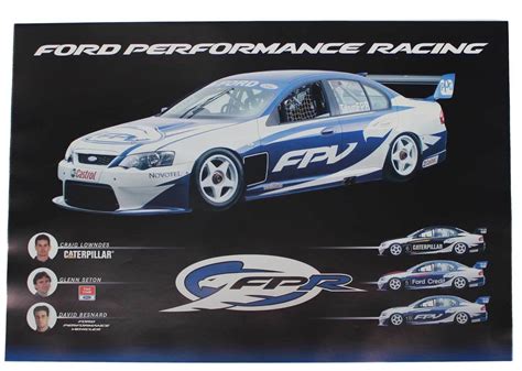 Ford Performance Racing Poster