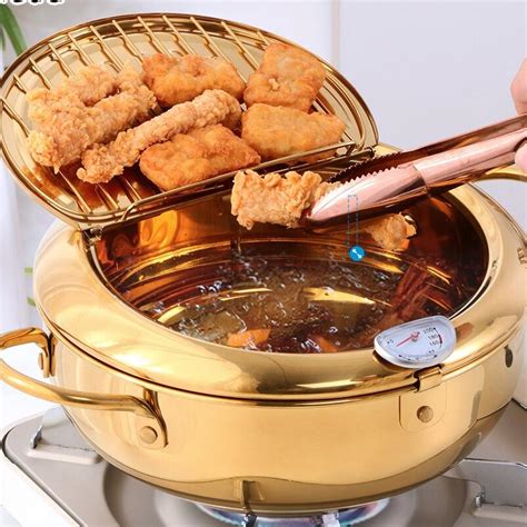 Stainless Steel Frying Pot