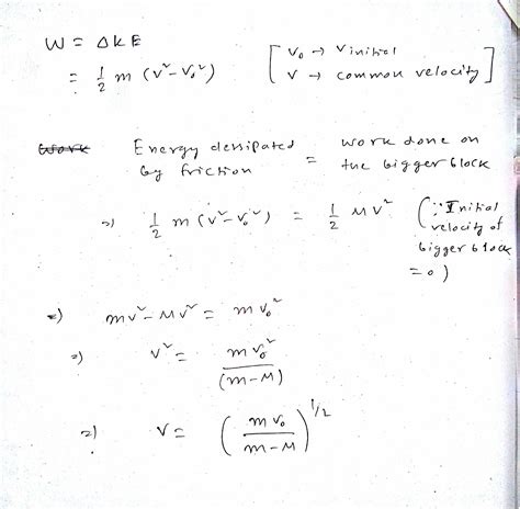 Marvelous State The Work Energy Theorem Linear Momentum Calculator