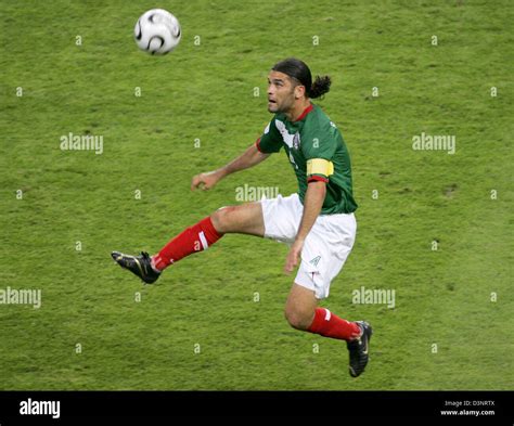 The picture shows Rafael Marquez of Mexico in action during the 2nd ...