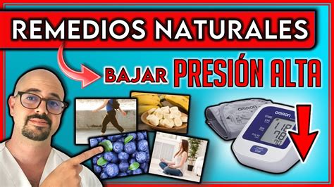 7 REMEDIOS NATURALES para BAJAR la PRESIÓN ALTA sin MEDICAMENTOS || Hipertensión arterial - YouTube