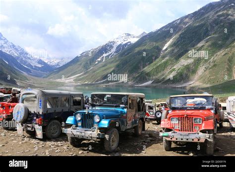 Saif ul Malook Lake Kaghan Valley KPK, Pakistan Stock Photo - Alamy