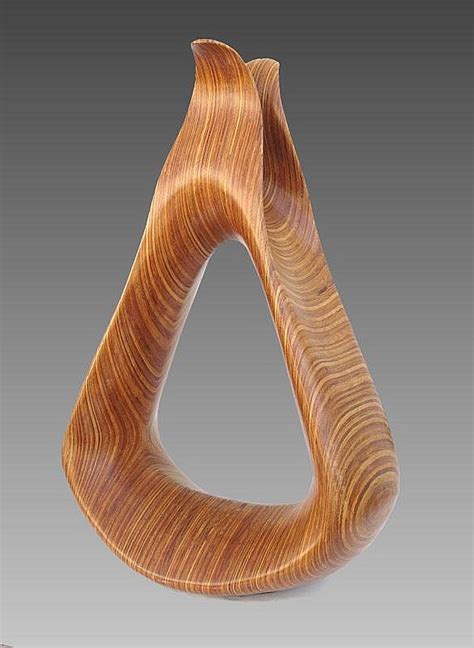 ENGDAHL LAMINATED WOOD SCULPTURE