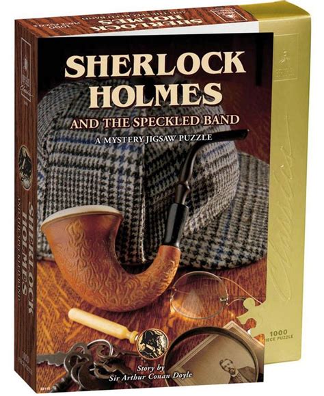 Areyougame Sherlock Holmes and The Speckled Band Mystery Jigsaw Puzzle ...