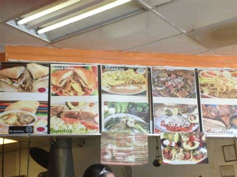 Menu at El Molino restaurant, Manassas Park