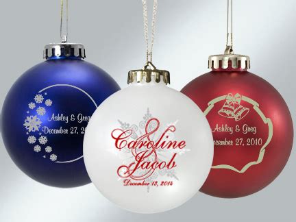 Personalized Wedding Favor Ornaments – Howe House Limited Editions