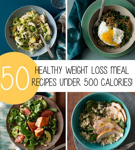 50 Healthy Weight Loss Meal Recipes Under 500 Calories! - TrimmedandToned