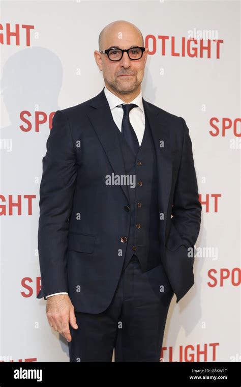 Stanley Tucci attending the photocall for the UK premiere of Spotlight ...