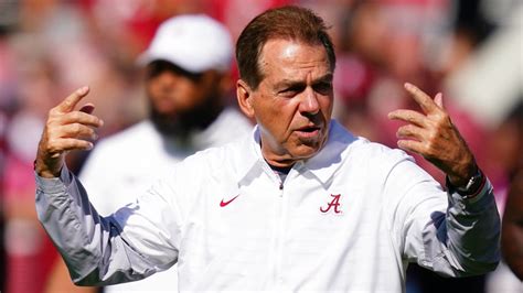 Nick Saban not sweating Alabama's College Football Playoff ranking ...