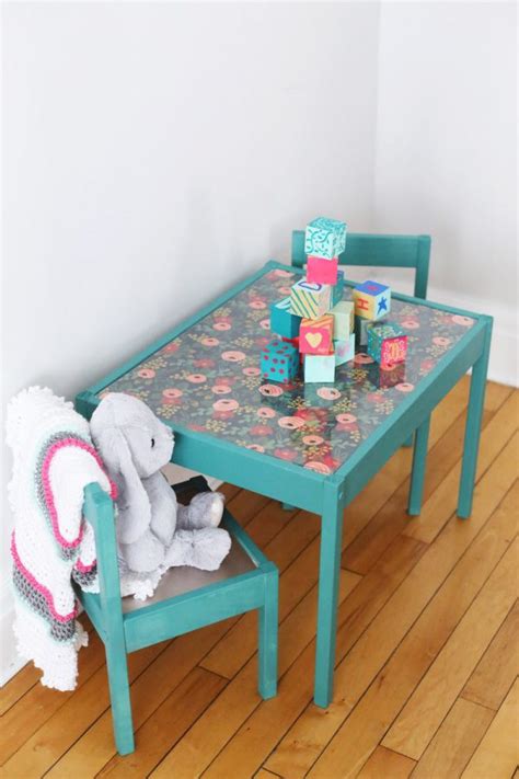 18 DIY IKEA Latt Table And Chairs Hacks - Shelterness