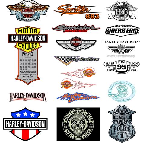 Harley Davidson Logos SVG – MasterBundles