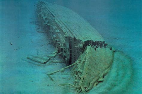 HMHS Britannic - Wreck of the HMHS Britannic, located...