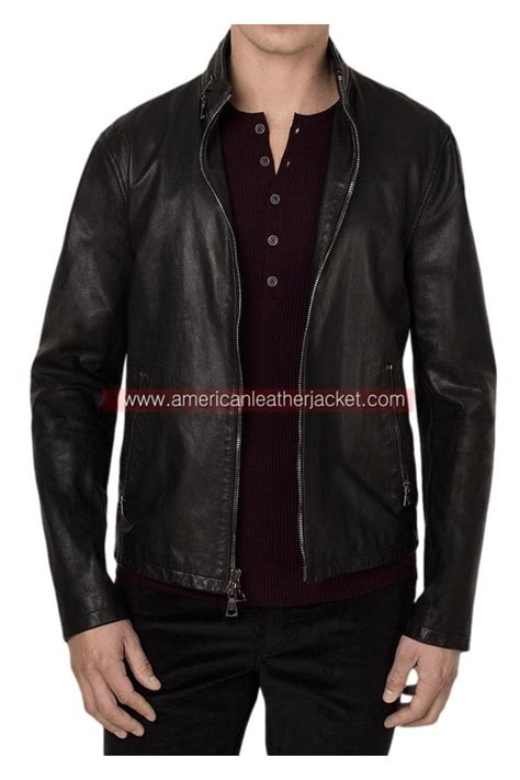 Damon Salvatore The Vampire Diaries Leather Jacket Season 5