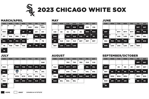 Chicago White Sox announce 2023 schedule - South Side Sox