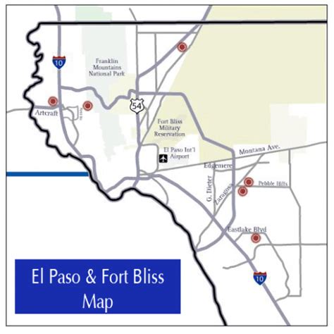 Fort Bliss Map - AVIDADECOBO